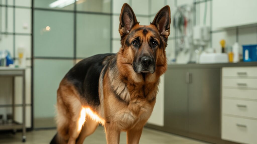 Bloat risk in German Shepherds showing why sudden illness can occur and why German Shepherd health needs close monitoring